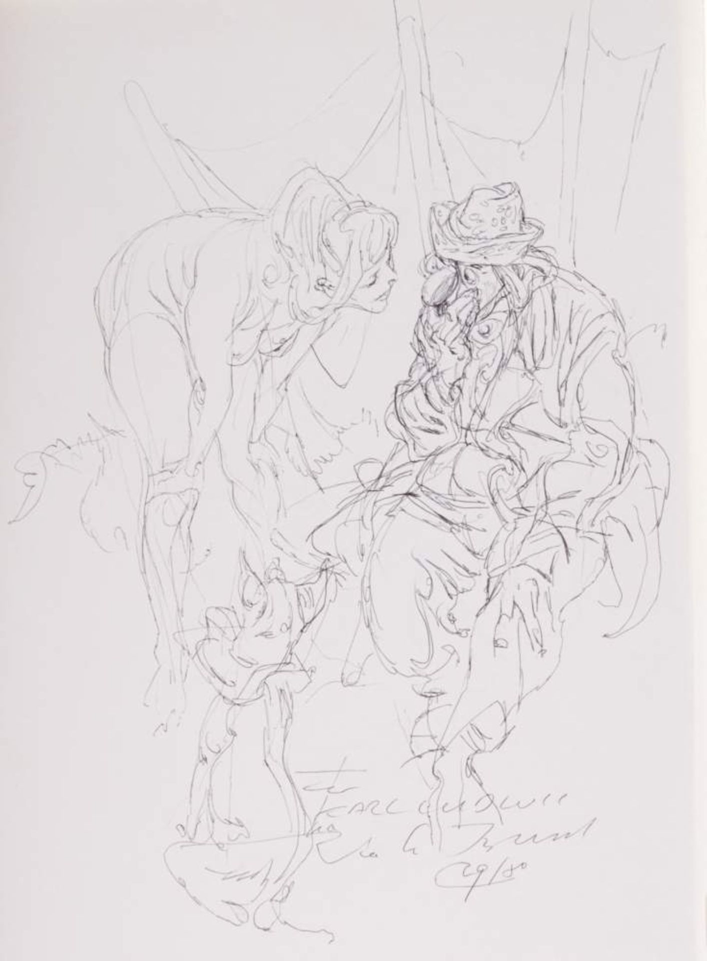 Sammlung - 4 von Wilhelm M. Busch illustrierte Werke zum Zirkus in 5 Bdn., alle mit jeweils einer - Bild 2 aus 4