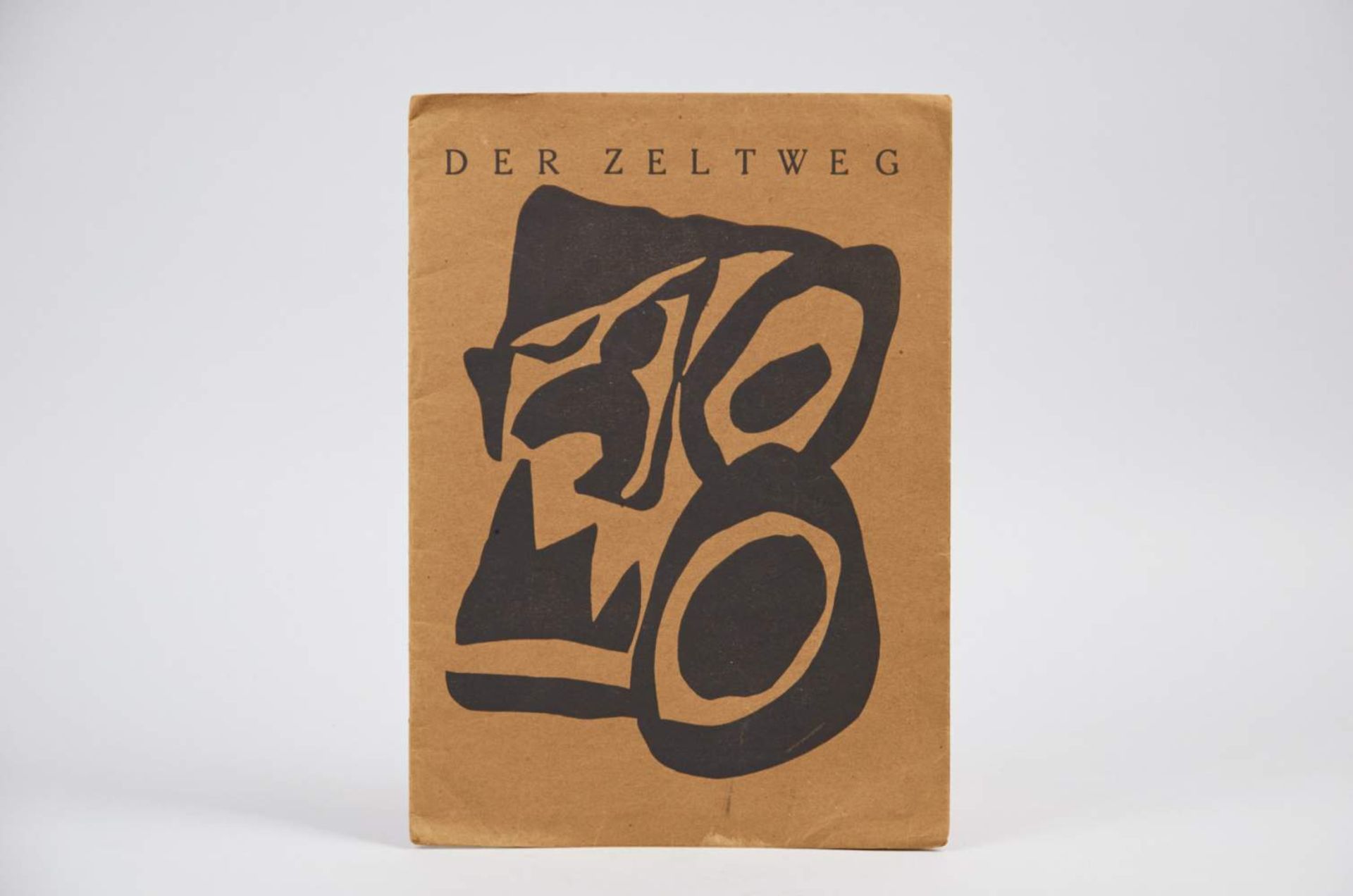 Der Zeltweg. Redaktion: Flake, Serner, Tzara. Zürich, Mouvement Dada, 1919. Mit zahlr. Abb. 16 Bl.