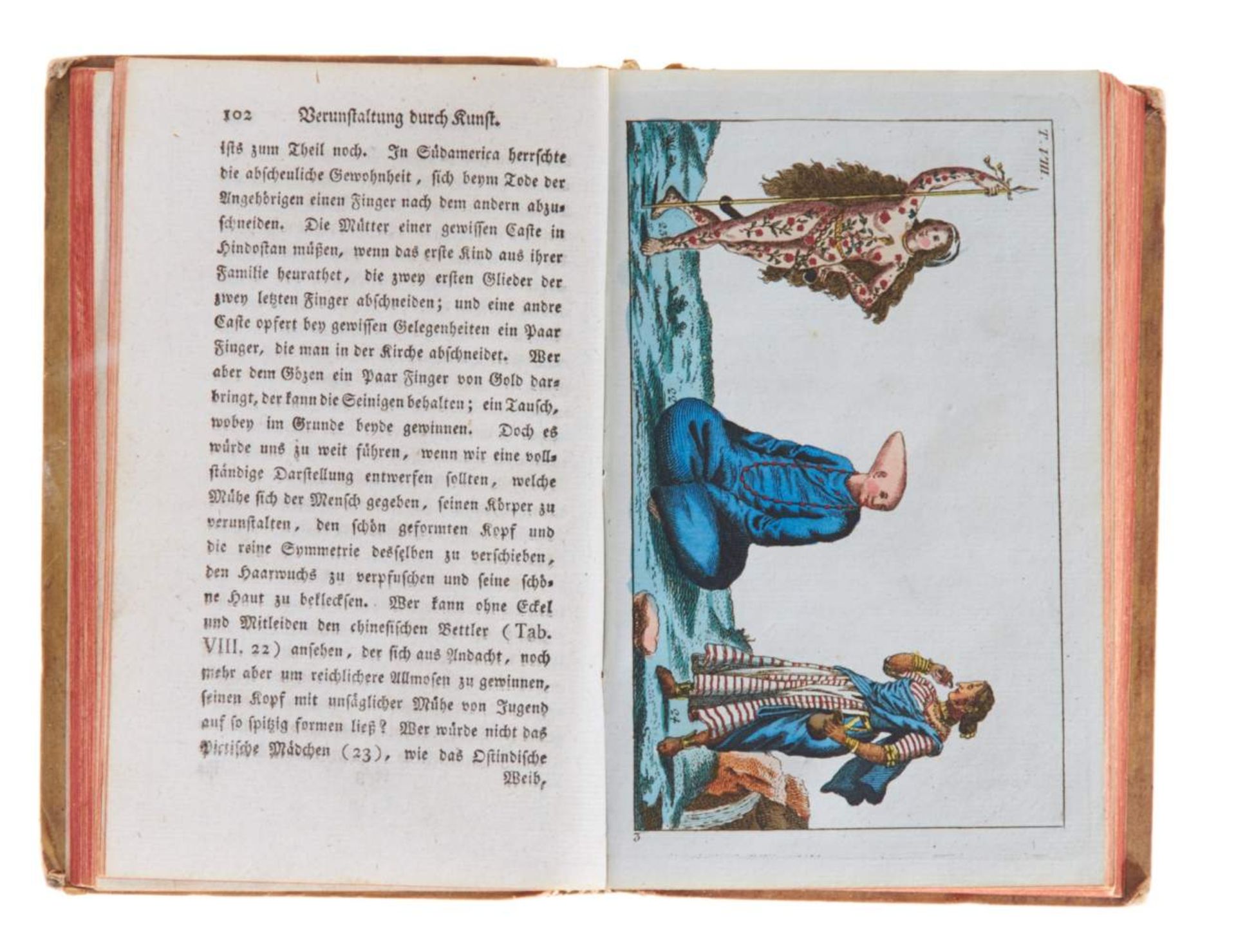 Wilhelm, G. T., Unterhaltungen über den Menschen. Tl. II (von 3). Augsburg, Engelbrecht, 1805. Mit - Bild 3 aus 6