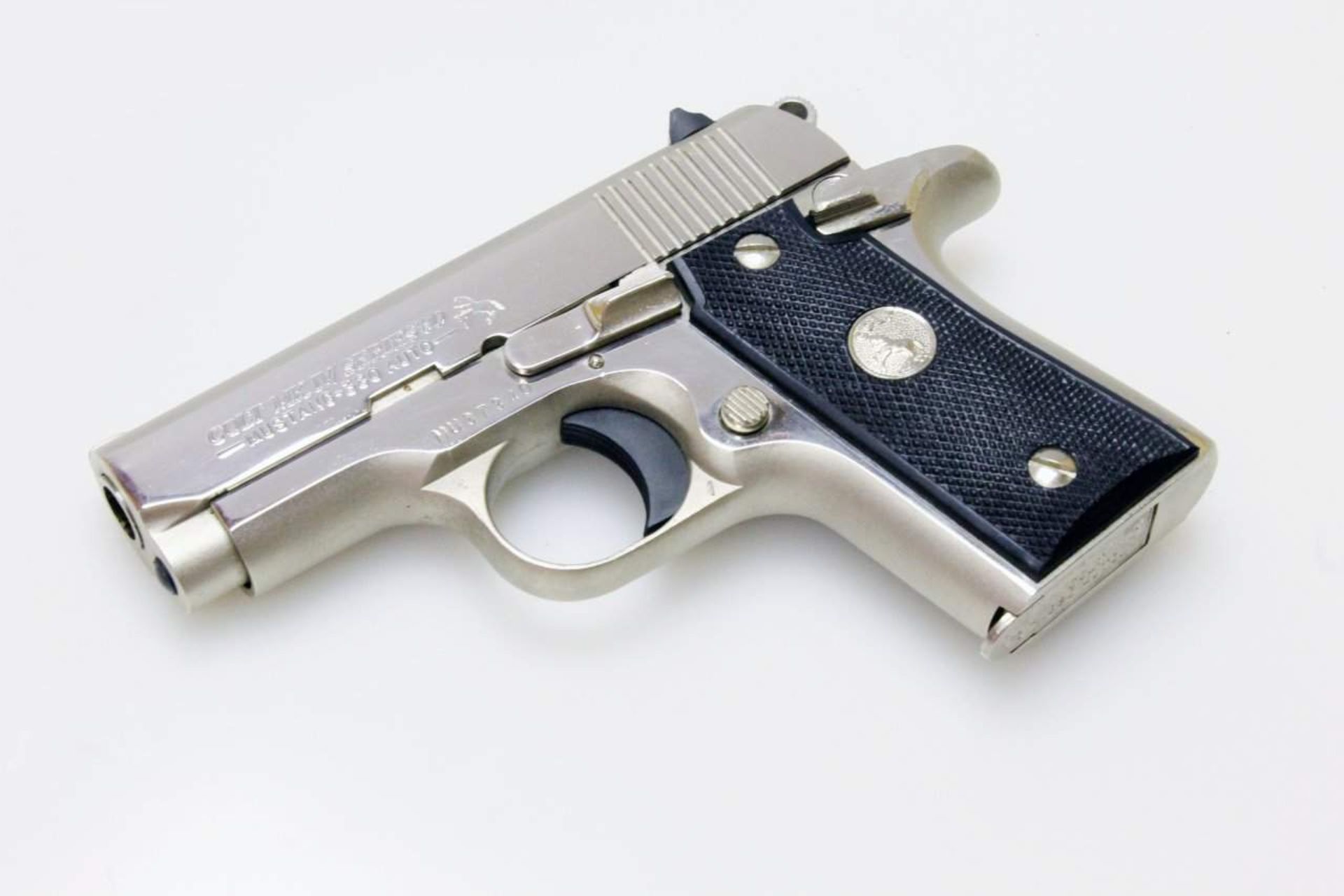 Selbstladepistole Colt, Modell: Mustang - Series 80 - MK IV Cal. .380 Auto, S/N: MU37340, Lauf - Bild 4 aus 5