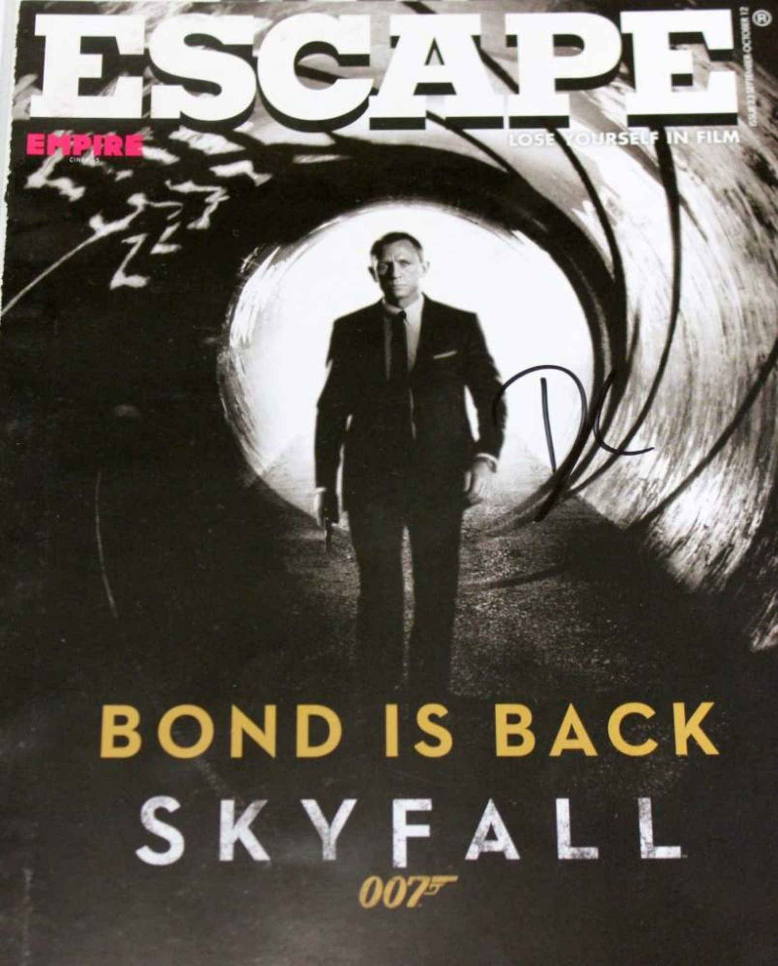 Autographensammlung James Bond "007" 1964-2002 Ca. 90 Autographen der James Bond-Darsteller bzw. der - Bild 3 aus 7
