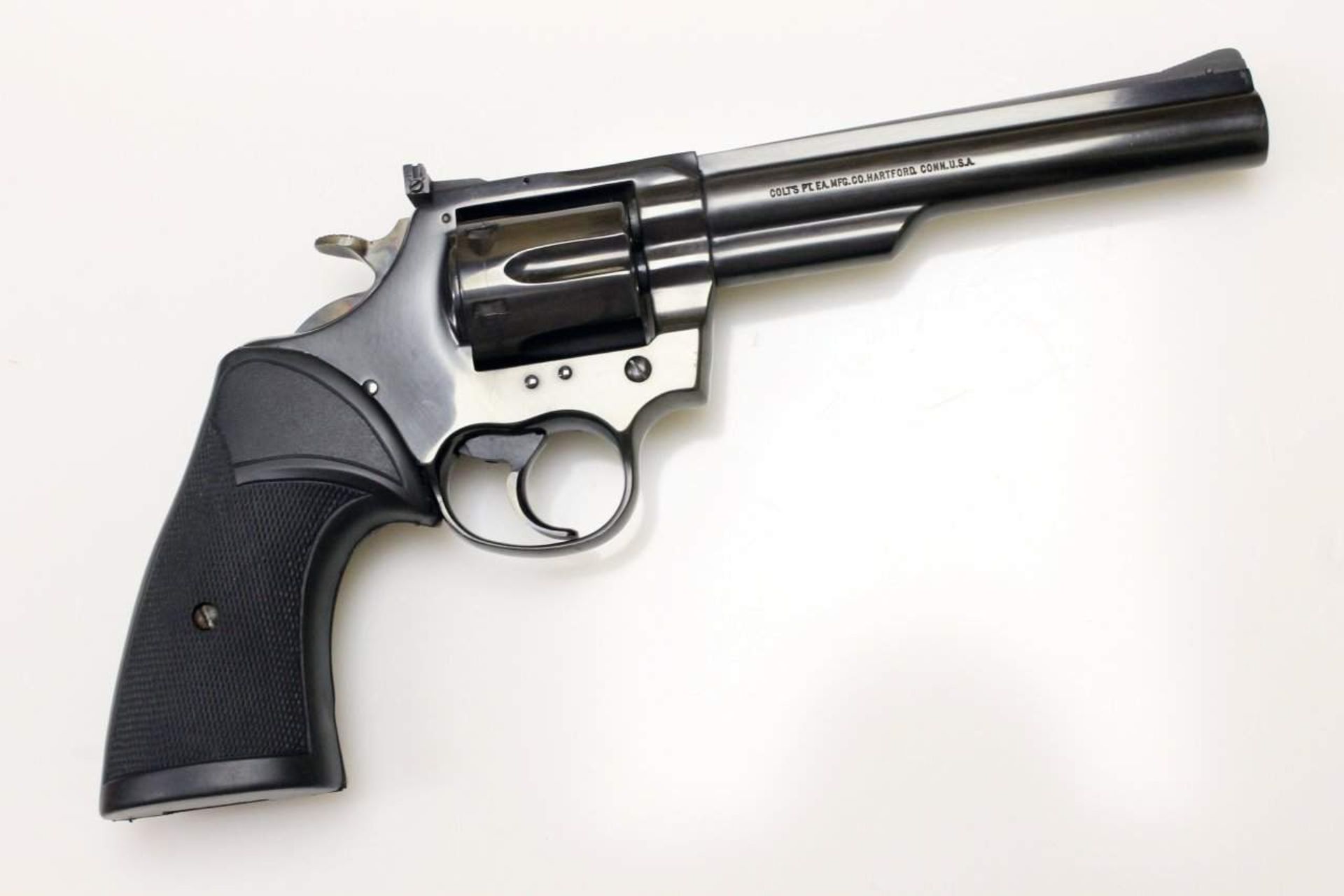 Revolver Colt, Modell: Trooper MK III Cal. .22lr., S/N: Y27284, Lauf spiegelblank, Lauflänge: 6",