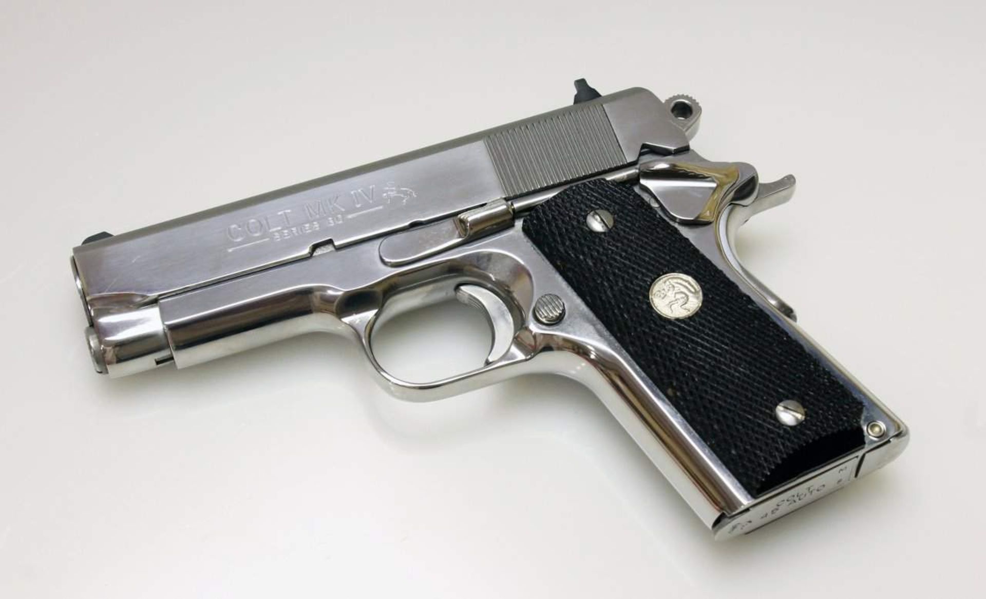 Selbstladepistole Colt, Modell: 1911 - Series 80 - MK IV - Officers ACP Cal. .45 ACP, S/N: - Bild 4 aus 6