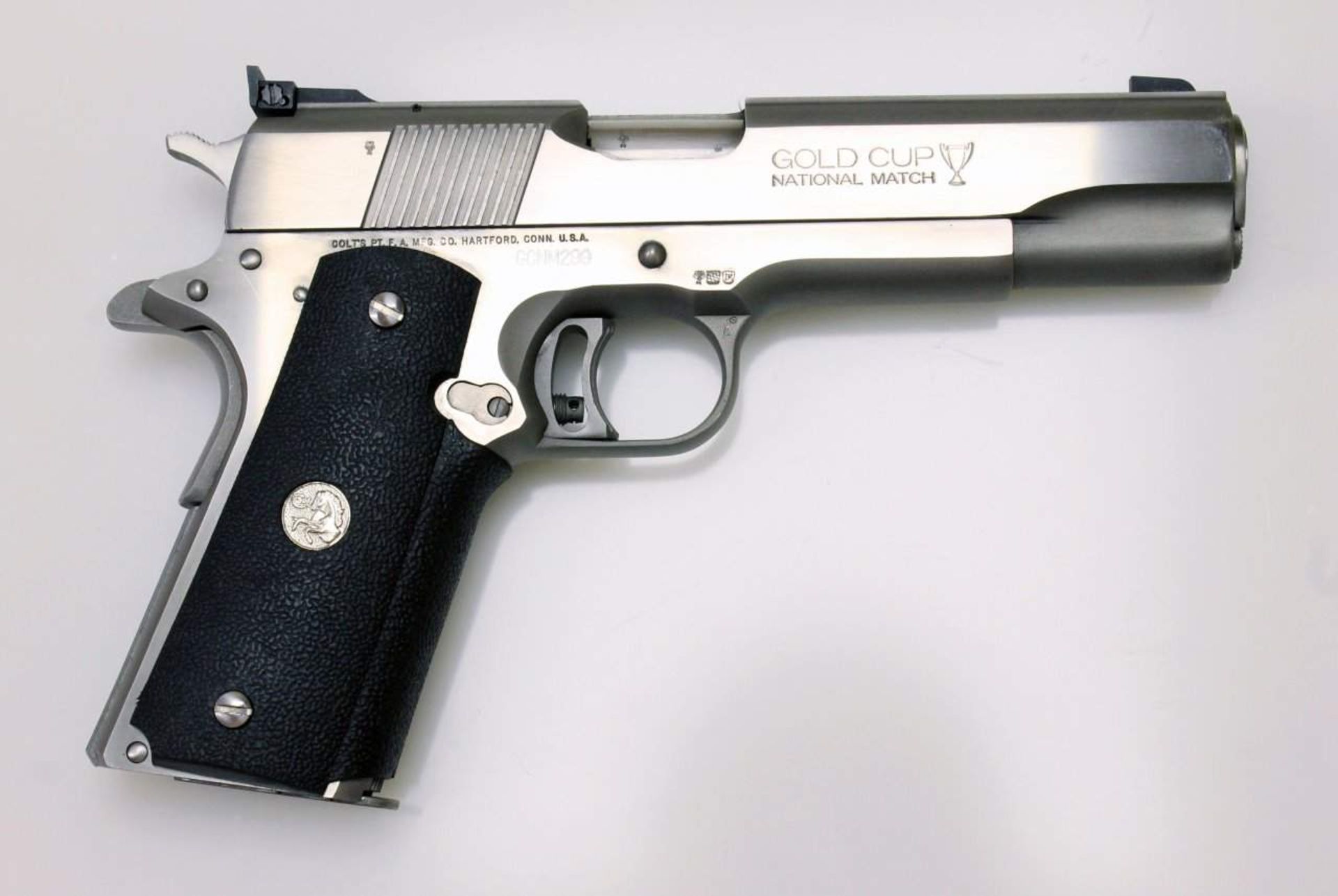 Selbstladepistole Colt, Modell: 1911 Gold Cup National Match - First Edition Cal. 9mm Luger, S/N: