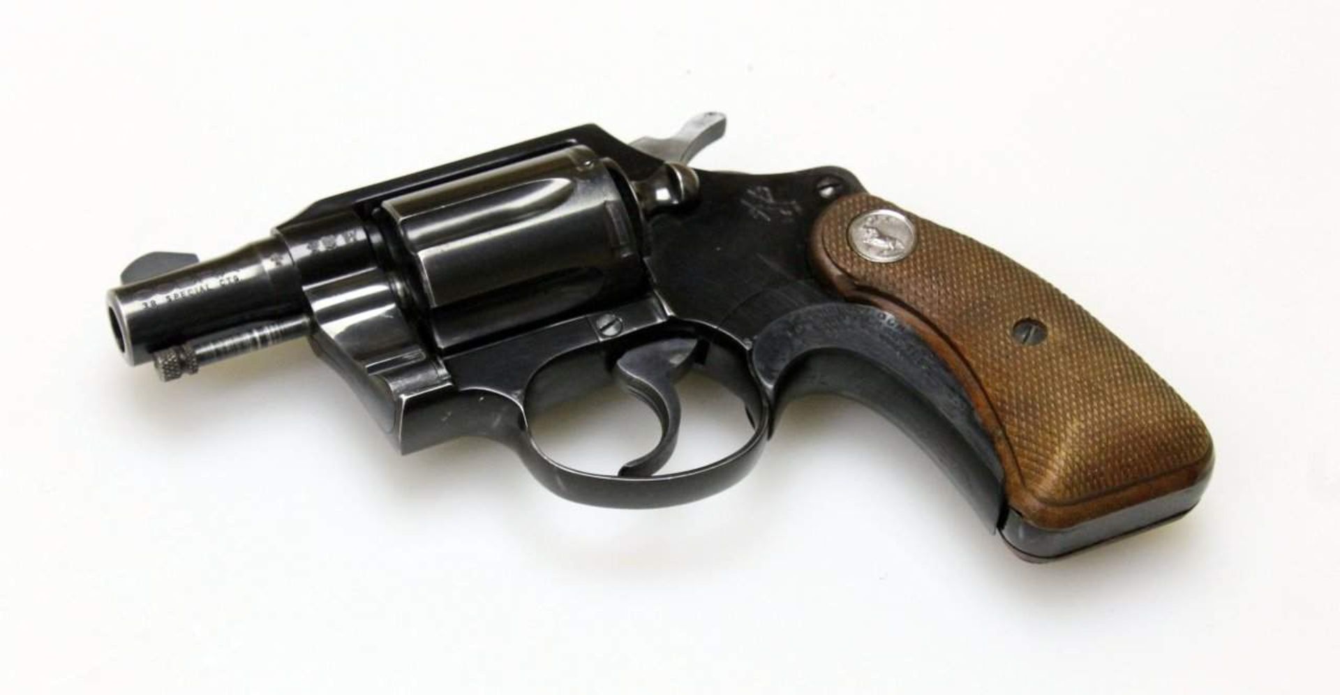 Revolver Colt, Modell: Cobra Cal. .38 spz., S/N: 142369LW, Lauf spiegelblank, Lauflänge: 2", - Bild 4 aus 6