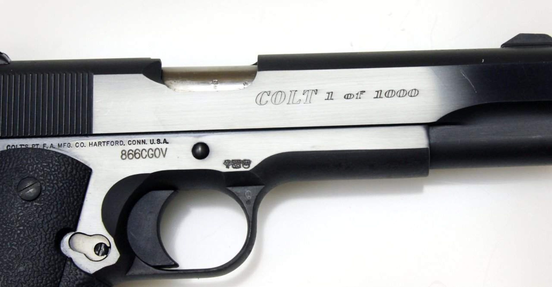 Selbstladepistole Colt, Modell: 1911 Custom Government - 1 of 1000 Cal. .45 ACP, S/N: 066CG0V, - Bild 6 aus 6