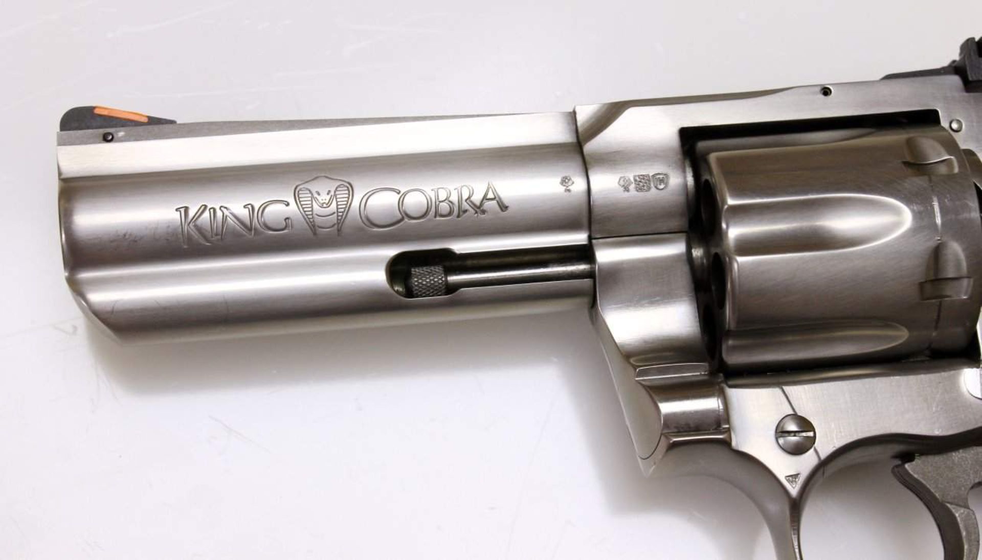 Revolver Colt, Modell: King Cobra Cal. .357 Mag,. S/N: CK7936, Lauf spiegelblank, Lauflänge: 4", - Bild 5 aus 5