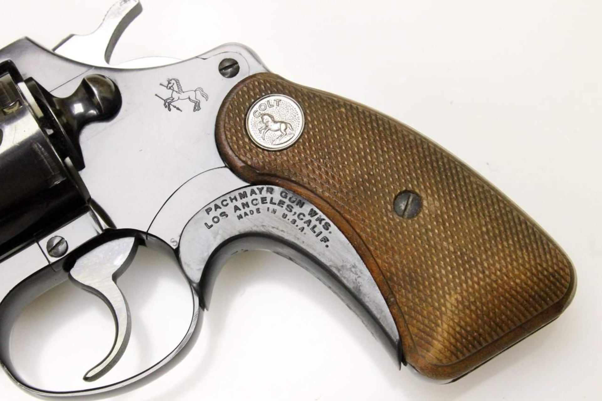 Revolver Colt, Modell: Cobra Cal. .38 spz., S/N: 142369LW, Lauf spiegelblank, Lauflänge: 2", - Bild 6 aus 6