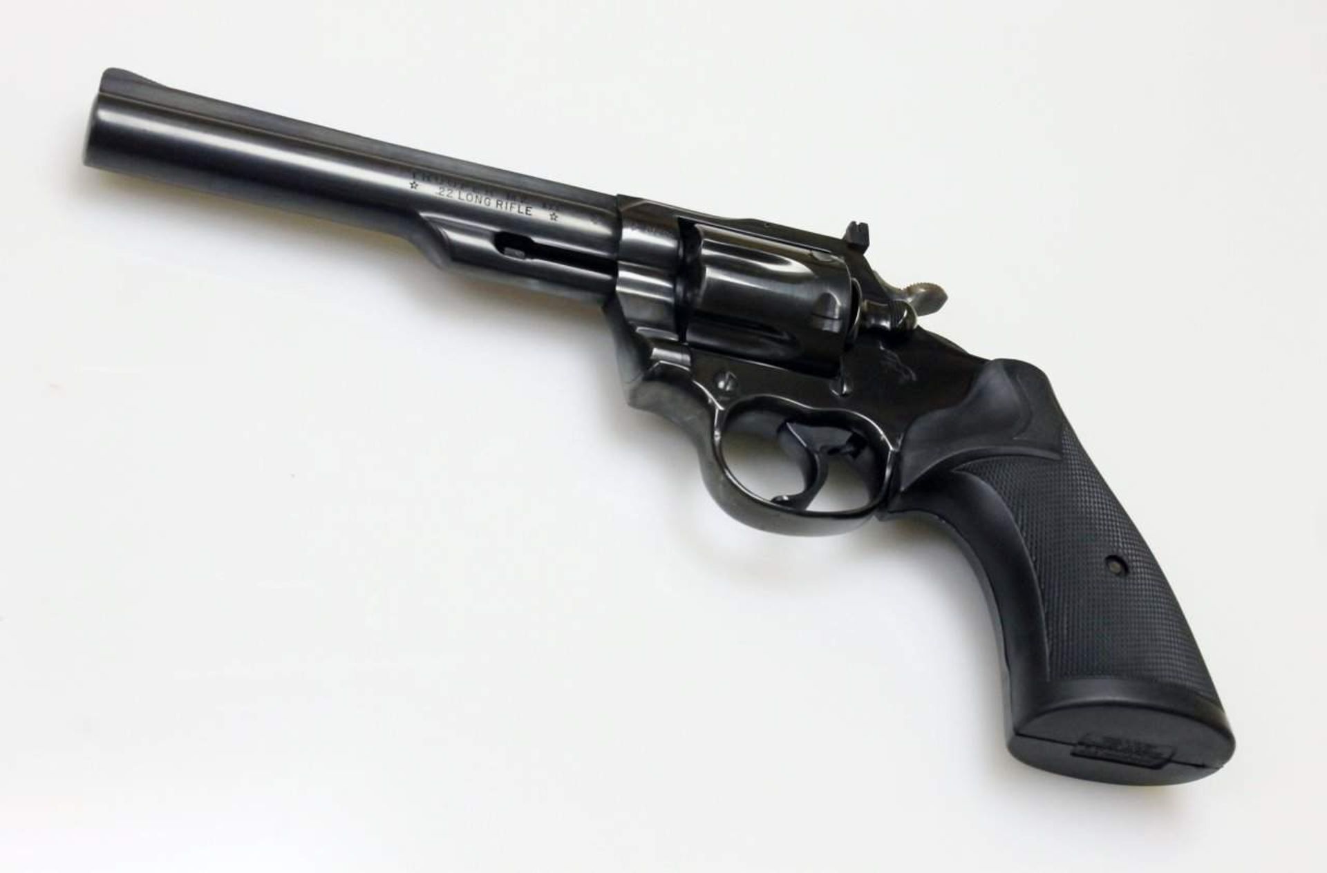 Revolver Colt, Modell: Trooper MK III Cal. .22lr., S/N: Y27284, Lauf spiegelblank, Lauflänge: 6", - Bild 4 aus 5