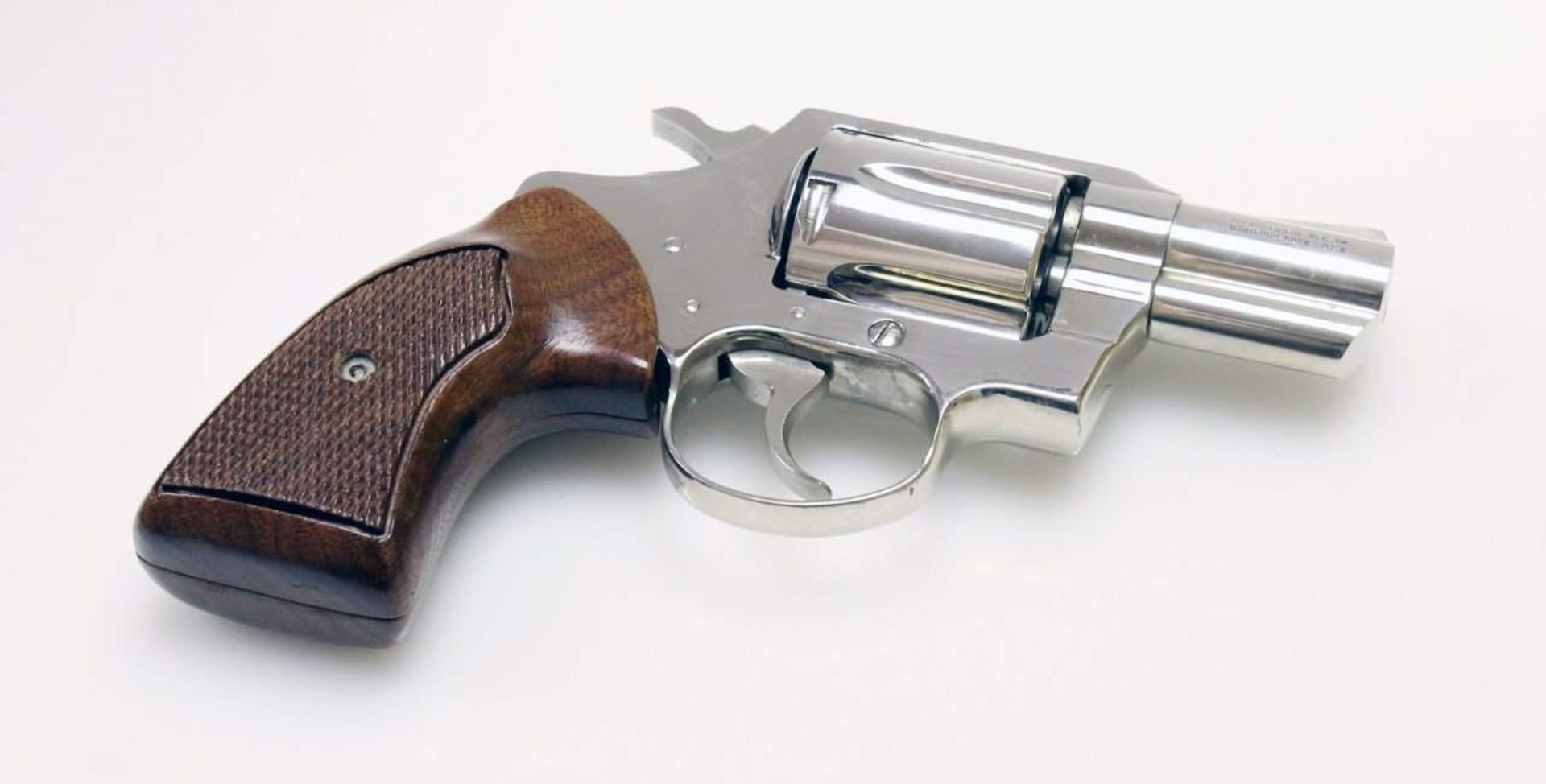 Revolver Colt, Modell: Cobra Cal. .38 spz., S/N: 65226M, Lauf spiegelblank, Lauflänge: 2", - Bild 2 aus 4