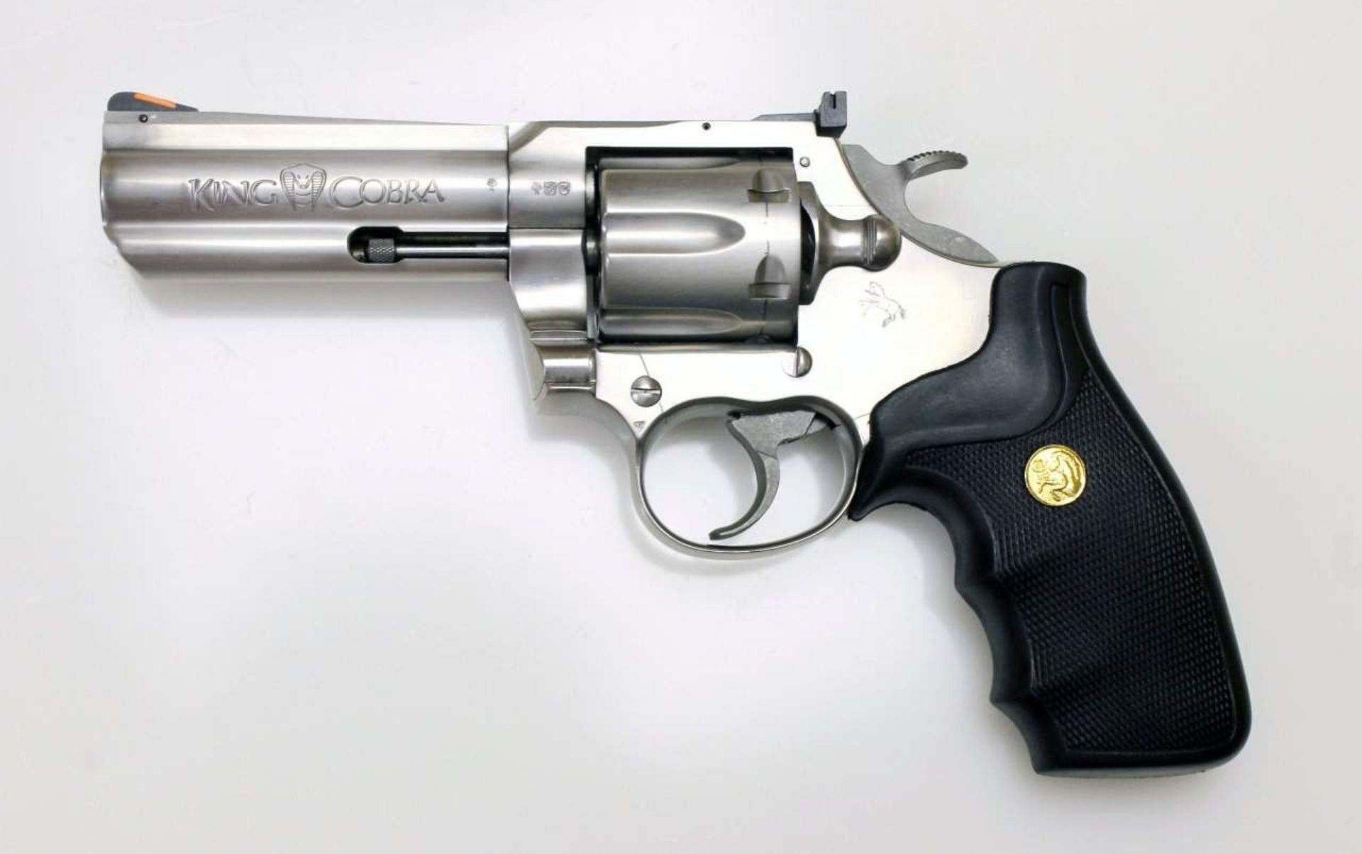 Revolver Colt, Modell: King Cobra Cal. .357 Mag,. S/N: CK7936, Lauf spiegelblank, Lauflänge: 4", - Bild 3 aus 5