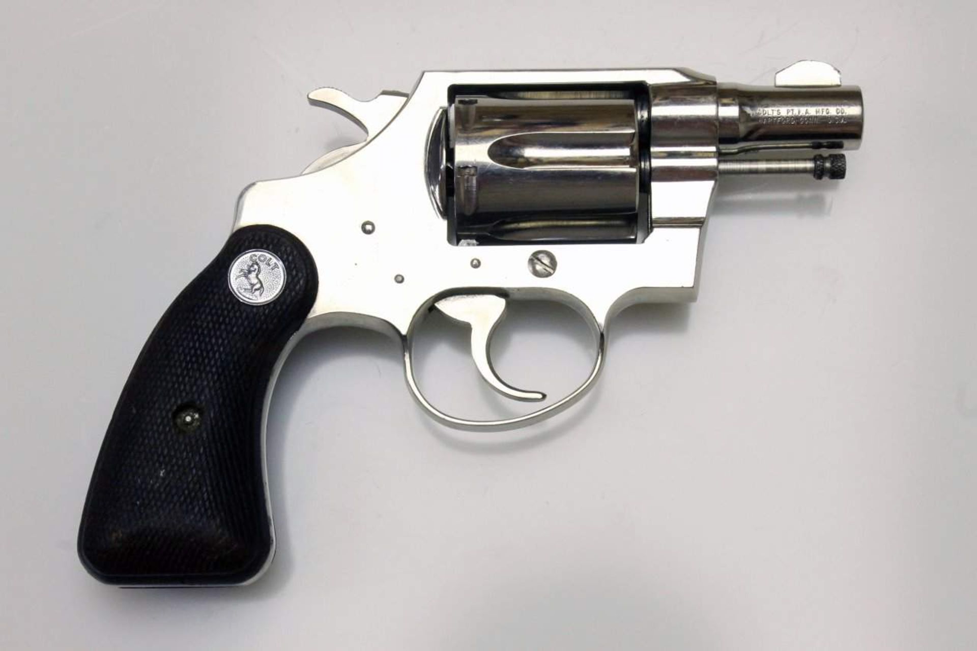 Revolver Colt, Modell: Detectiv Special Cal. .38 spz., S/N: 861615, Lauf spiegelblank, Lauflänge: