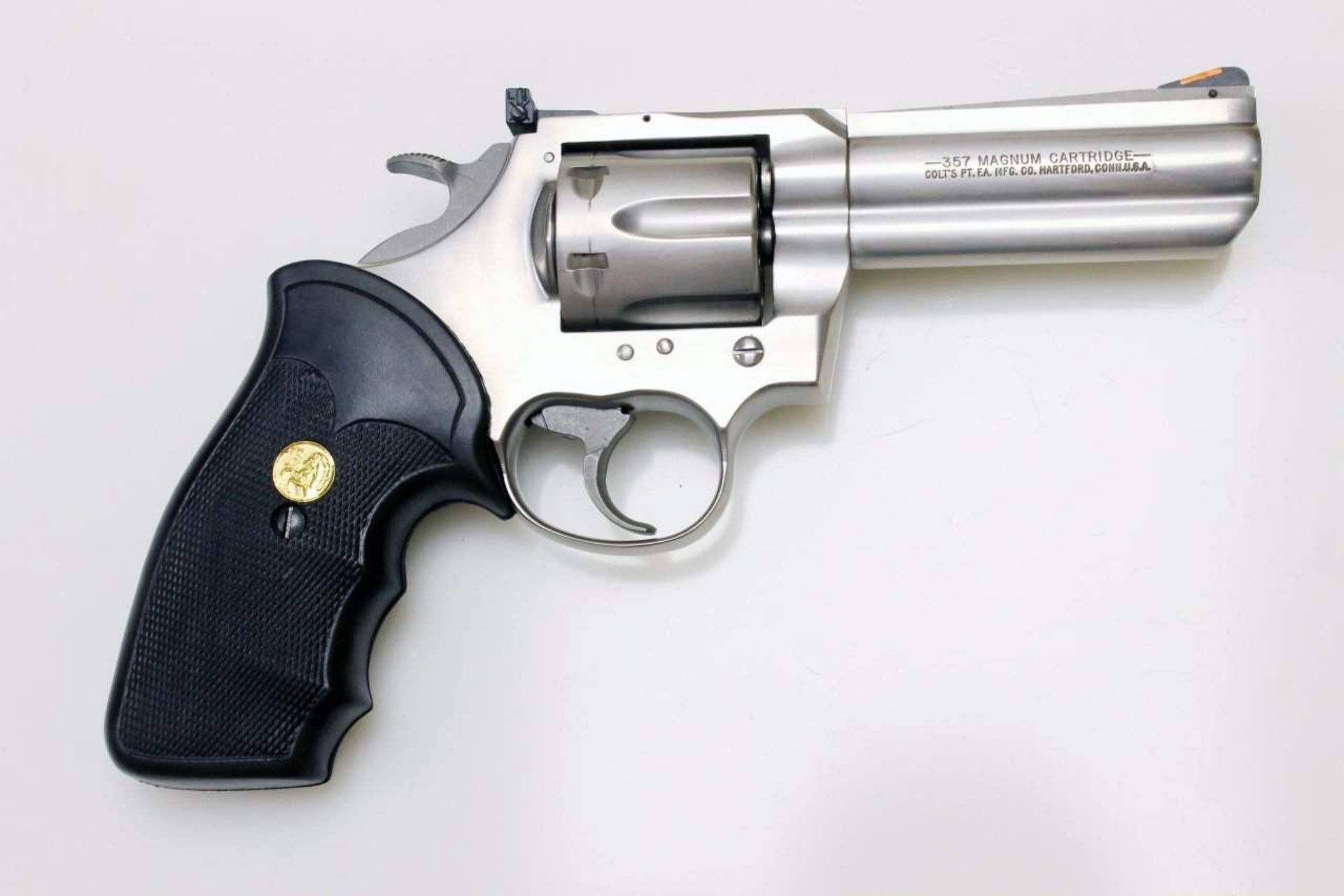 Revolver Colt, Modell: King Cobra Cal. .357 Mag,. S/N: CK7936, Lauf spiegelblank, Lauflänge: 4",