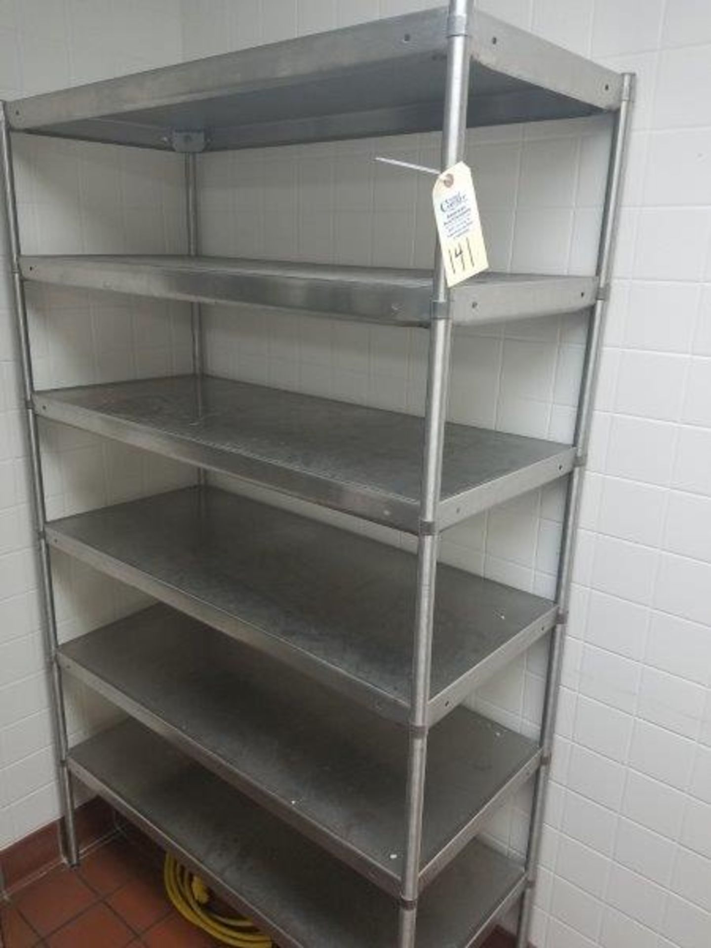 6 Tiered Stainless Shelf/Rack