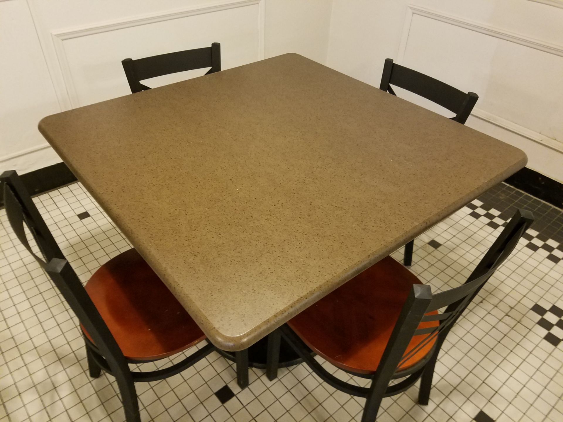 Small Square Commercial/Restaurant Table