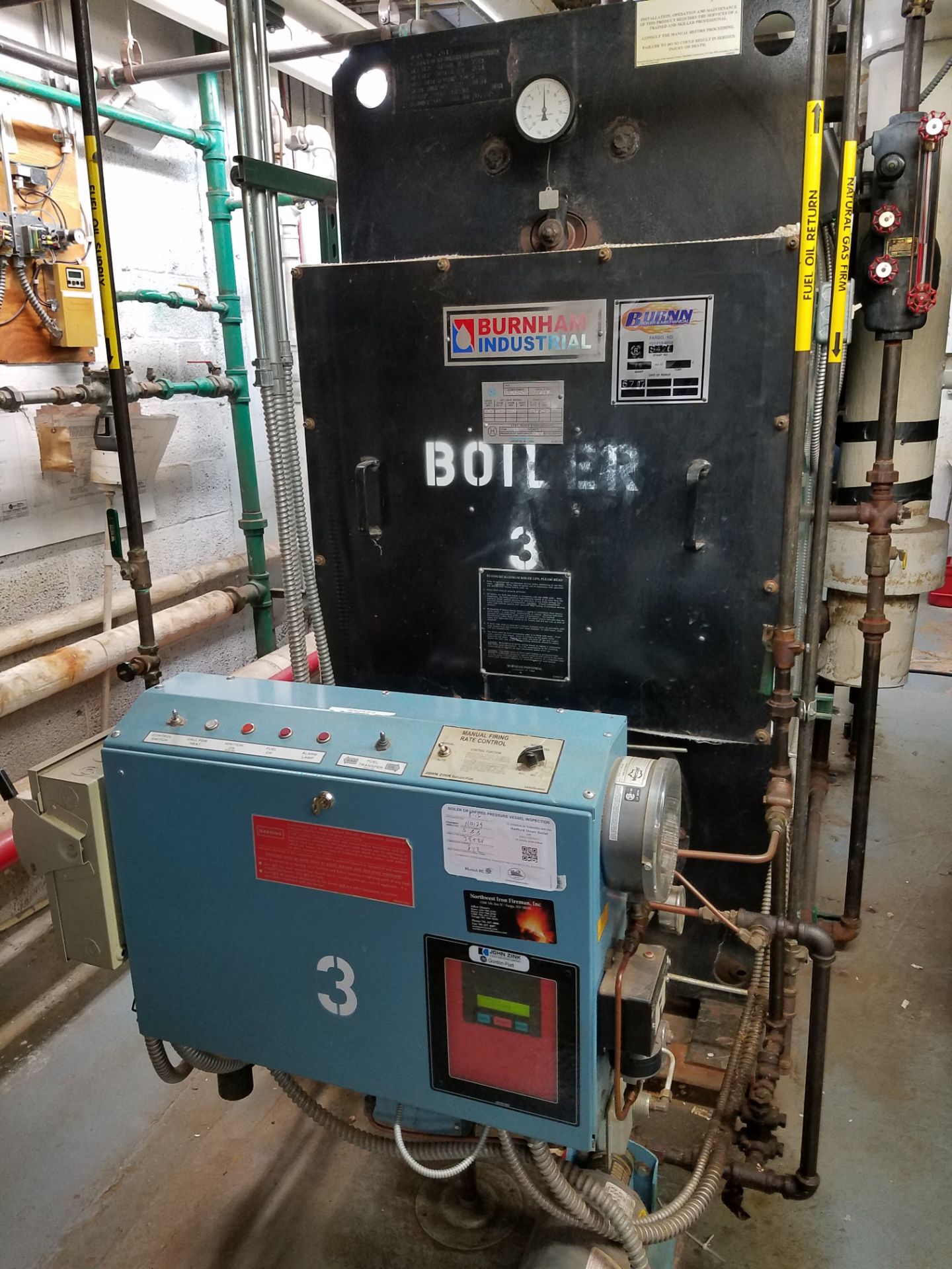 (#3) Industrial Steam Boiler Unit, BN EL80.GO.GP - Image 2 of 2