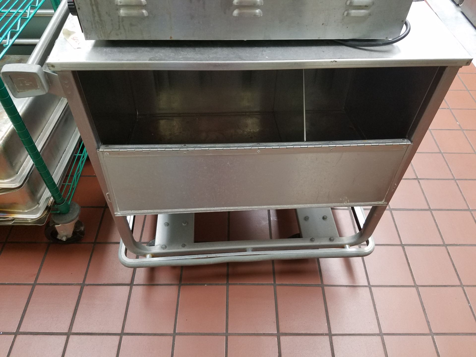 Stainless Dishes/Busboy Cart