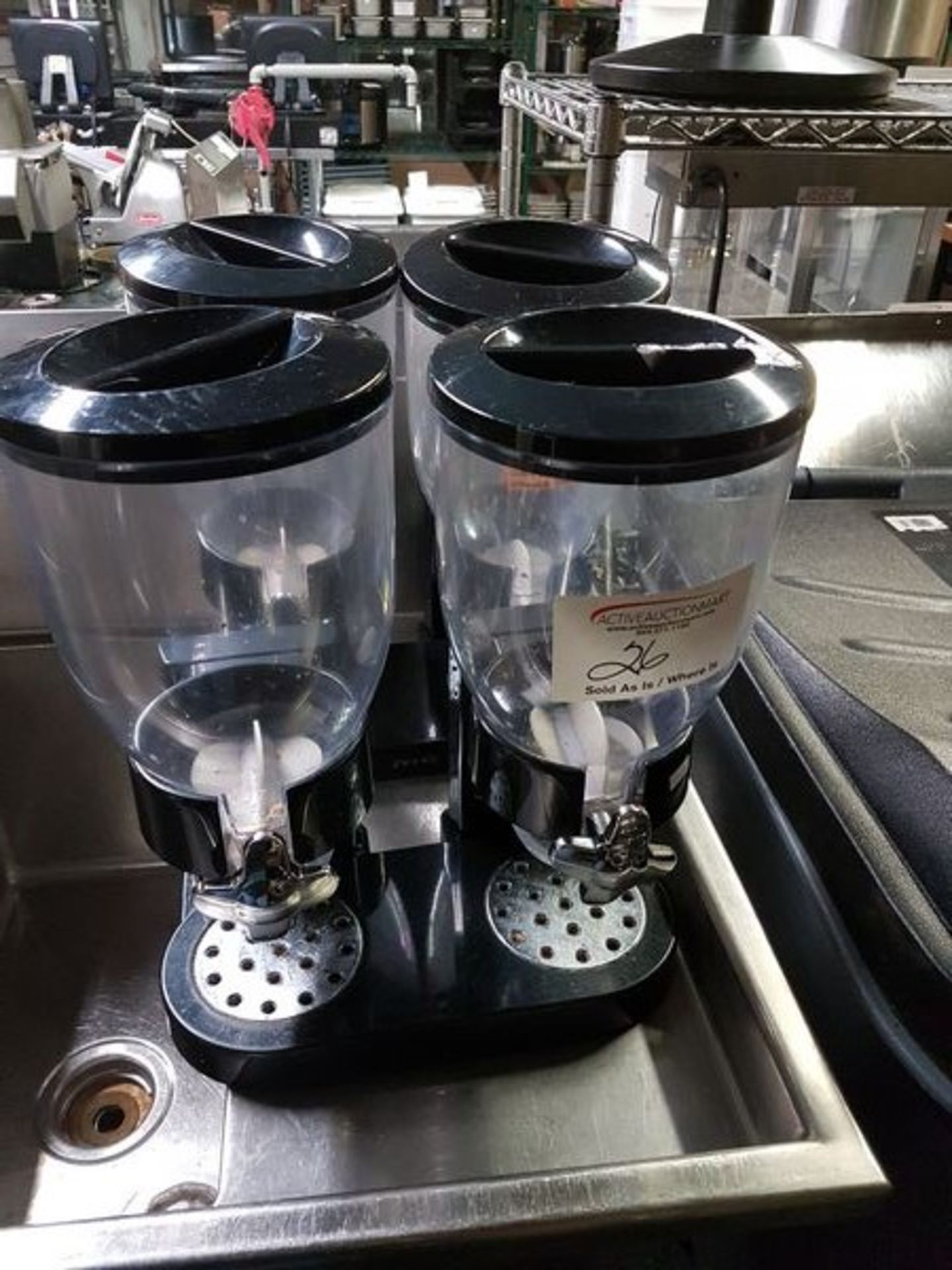 Pair of Cereal Dispensers