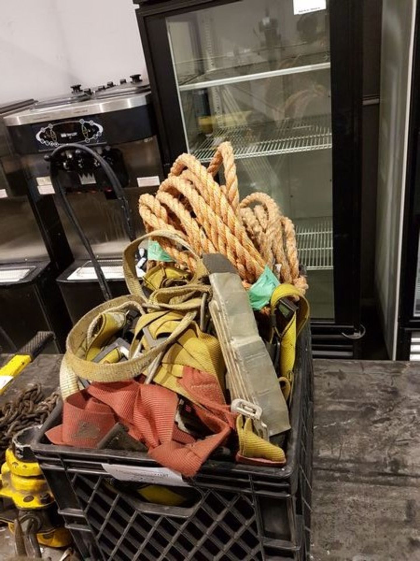 Crate of Safety Belts & Ropes - Image 2 of 2