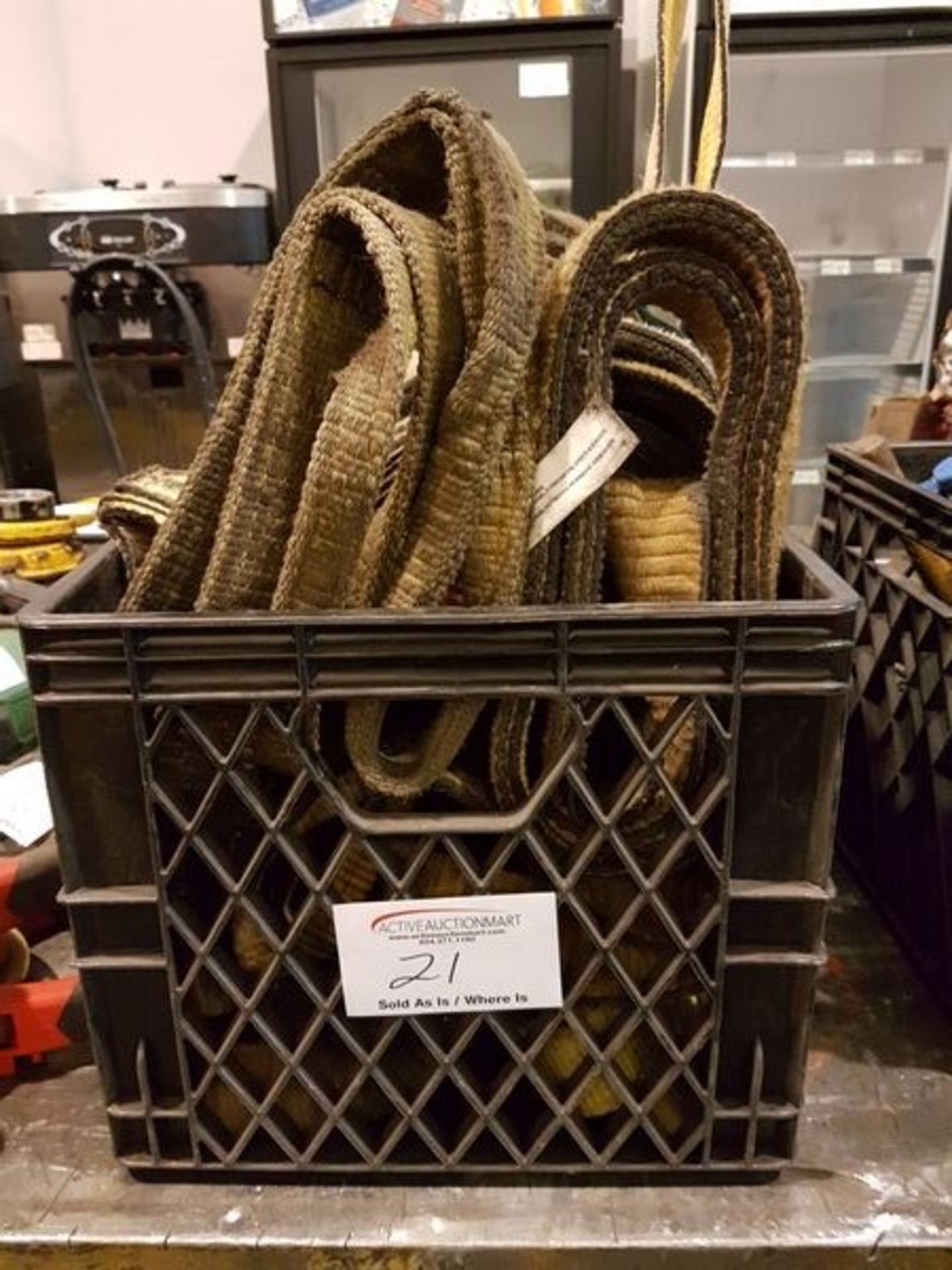 Crate of Loading Straps