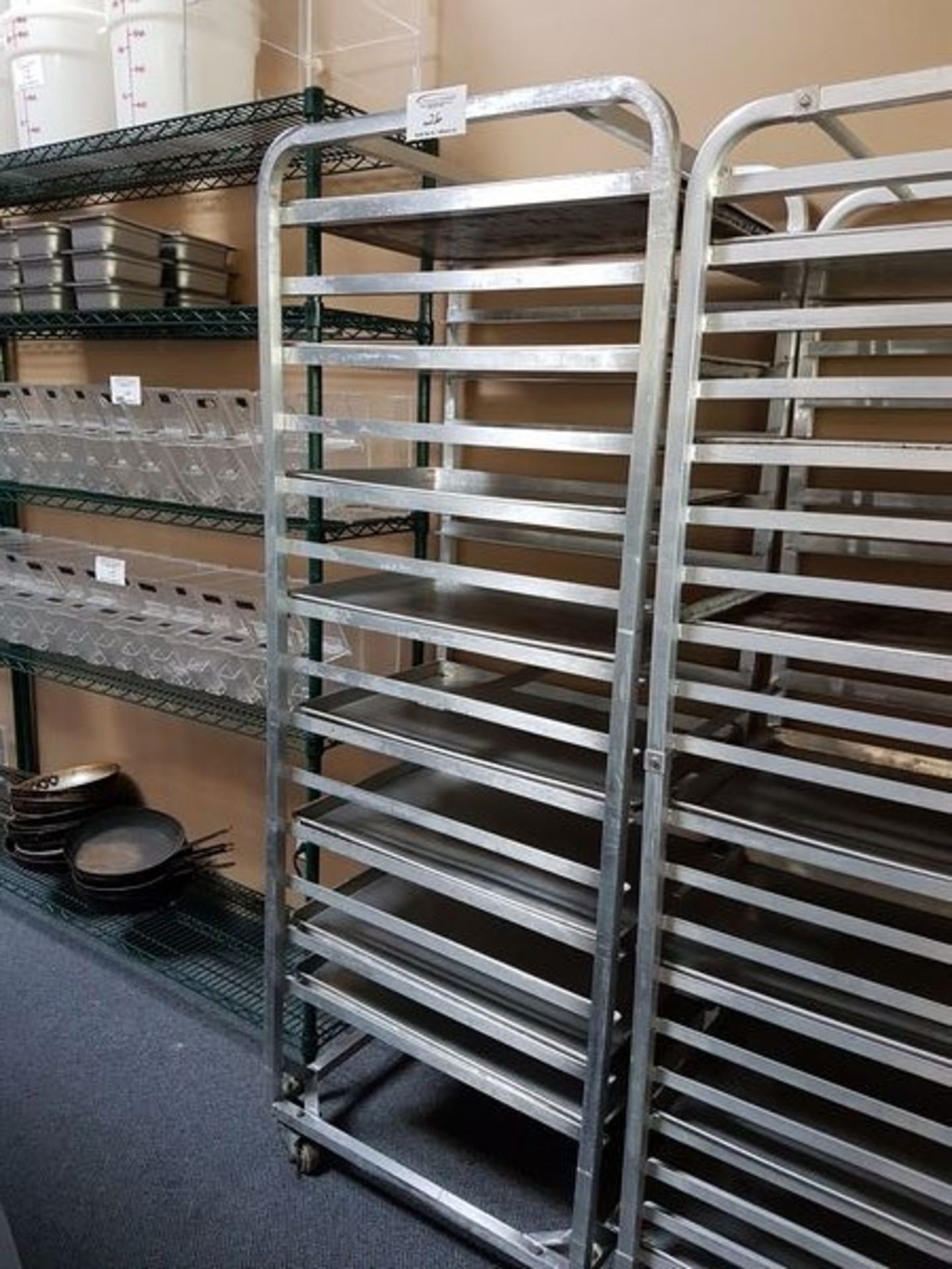 Aluminum Bakers Rack with Trays