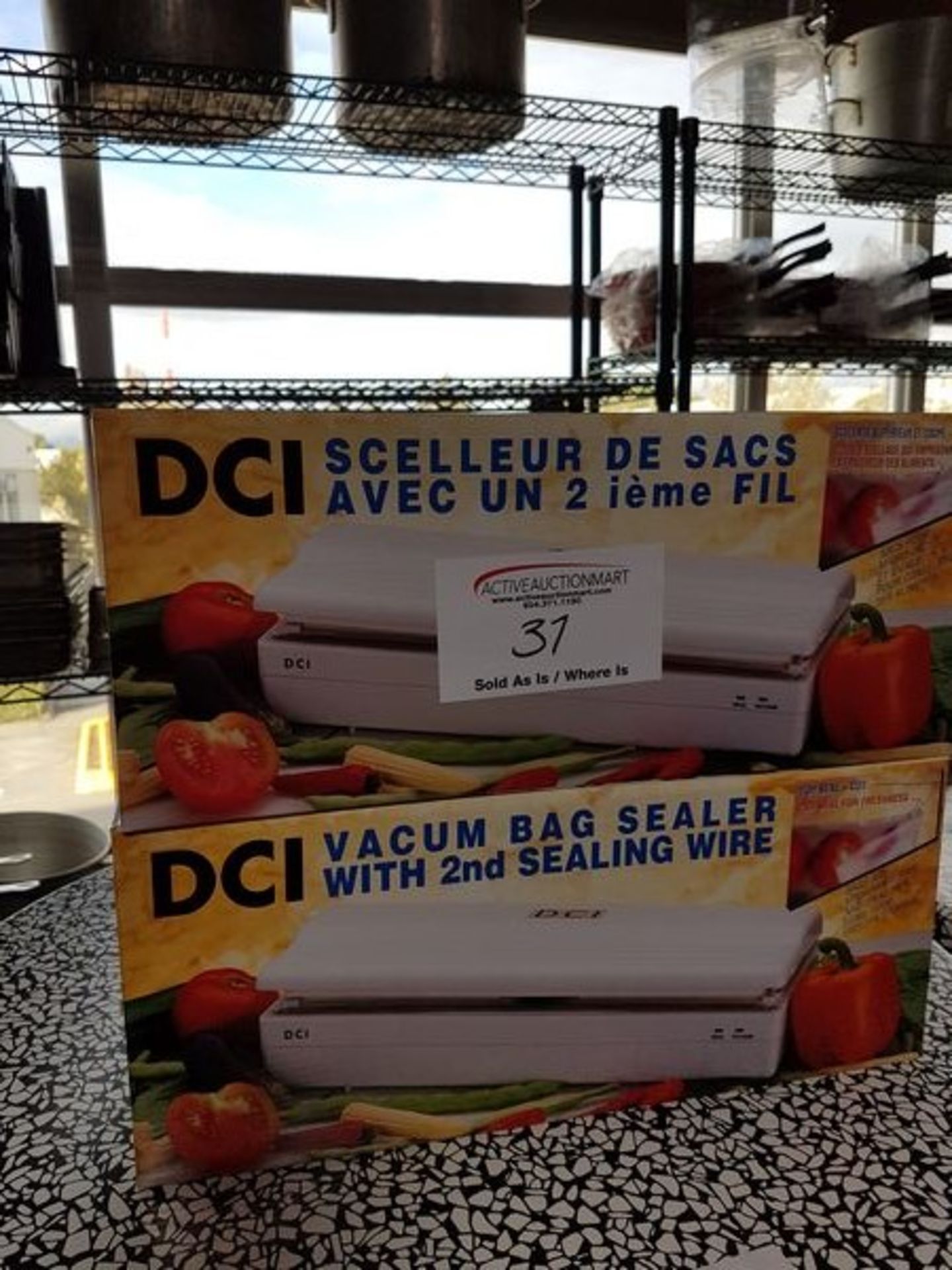 Pair of Vacuum Bag Sealers