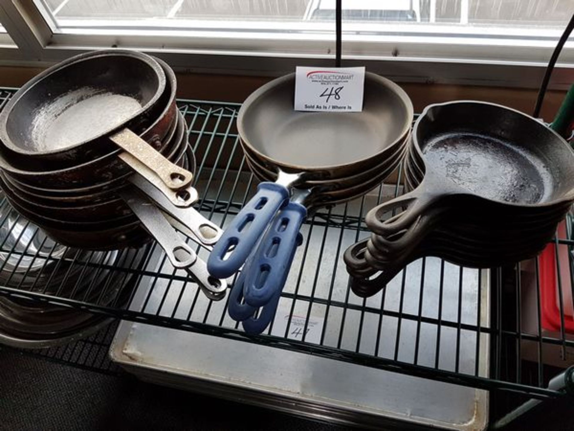 21 Used Frying Pans & Skillets