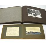 An album 'Forwarding of Cotton Kirkens-Rovaniemi 1915-1916' containing black and white photographs