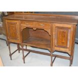 An early 20th century walnut sideboard,