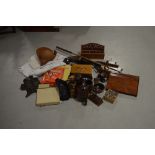 A collectors' lot comprising treen, a J Carstairs of Leven, Fife golf club,