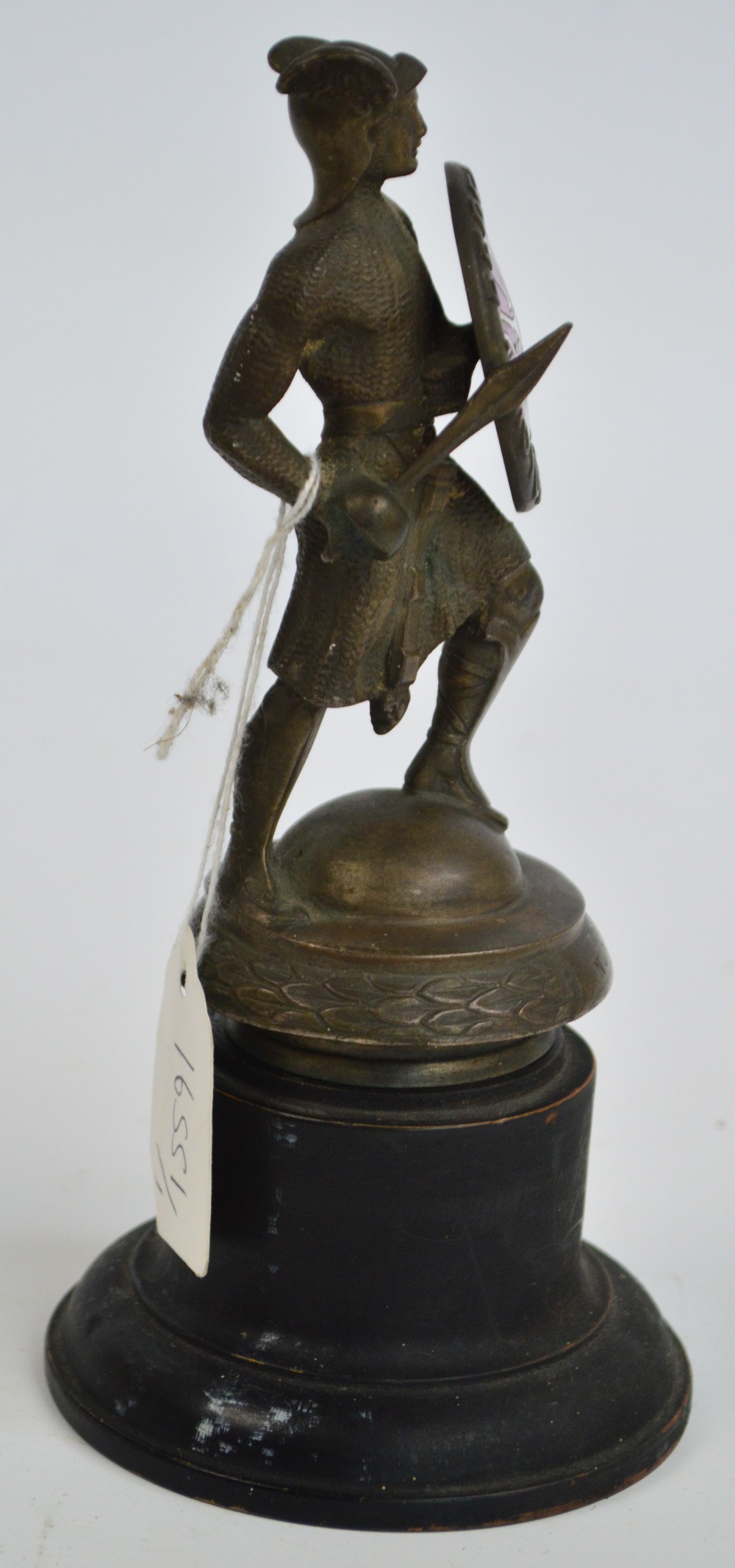 A rare early 1920s North Eastern Automobile Association "Guardian" car mascot,