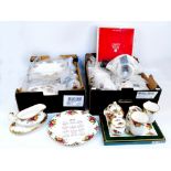 A large quantity of Royal Albert "Old Country Roses" teaware.