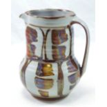 HARRY DAVIS (1910-1986) & MAY DAVIS (1914-1998) for Crowan Pottery; a stoneware jug,