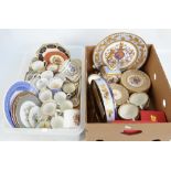 A large quantity of Royal commemorative china including Diamond Jubilee 2012 tea service,