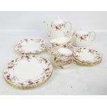 A large quantity of Minton 'Ancestral' dinner and tea ware.