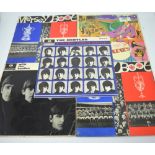 Five LPs to include two copies of 'Mersey Boot' and three albums by the Beatles;