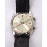 Rolex Tudor Adviser; a c1960s gentlemen's stainless steel alarm wristwatch,