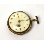 A 17th century fusee pocket watch,