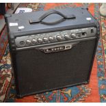 A Spider 3 30-watt Line 6 electric amp.