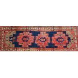 A Persian Nahavand runner, 316 x 118cm.