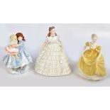 A Royal Worcester figure group of a girl and a baby 'Love', limited edition for the NSPCC,