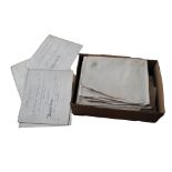 A collection of mainly 18th and 19th century indentures and other legal documents relating to