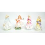 ROYAL DOULTON; three girl figures limited edition of 9500 in association with the NSPCC, 'Hope',