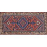 A Persian Malayer rug, 185 x 102cm.