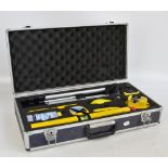 A B&Q Torq Laser Level tool kit in a lockable case, for site surveying,