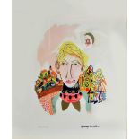 HENRY MILLER; a signed limited edition print, 'Just A Brooklyn Boy',