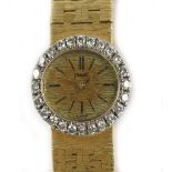 PIAGET; a lady's 18ct yellow gold wristwatch,