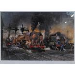 TERENCE CUNEO CVO OBE RGI FGRA (1907-1996); a signed limited edition coloured print,