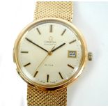 OMEGA; a gentleman's 9ct yellow gold DeVille wristwatch,