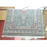 A modern floral cream ground carpet, 300 X 200cm,